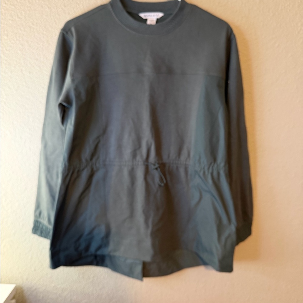 Athleta Dark Green Long Sleeve Top - XS